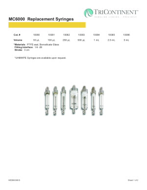 mc6000-syringe-pump-replacement-syringe-datasheet