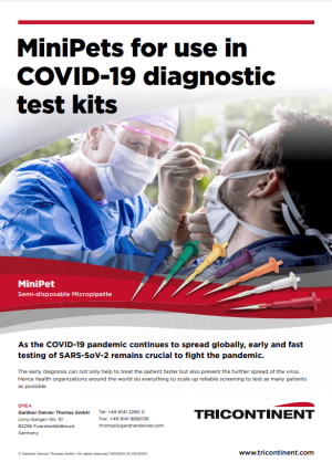 MiniPets zur Verwendung in COVID-19-Diagnosetestkits