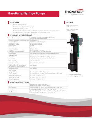 basepump-datasheet