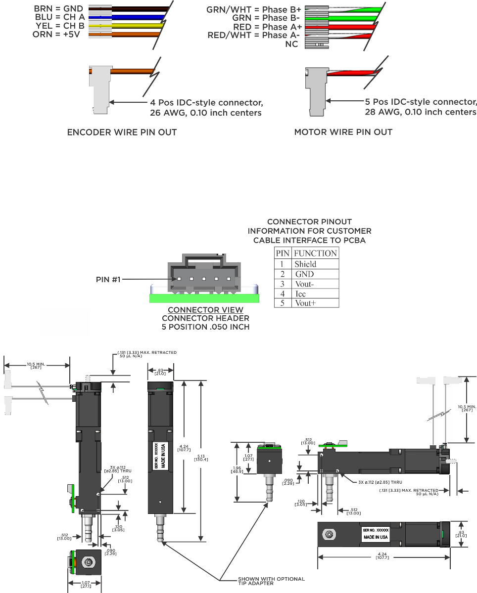 Automated air displacement pipetting module air z flex Air Z Flex drawings 2